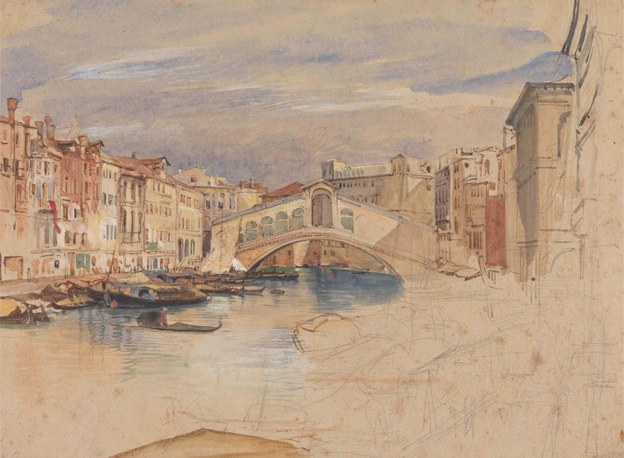 Venice: The Grand Canal and Rialto by John Frederick Lewis