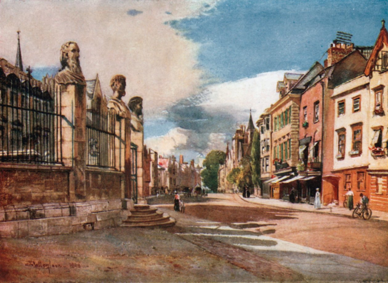 Broad Street, looking West by John Fulleylove