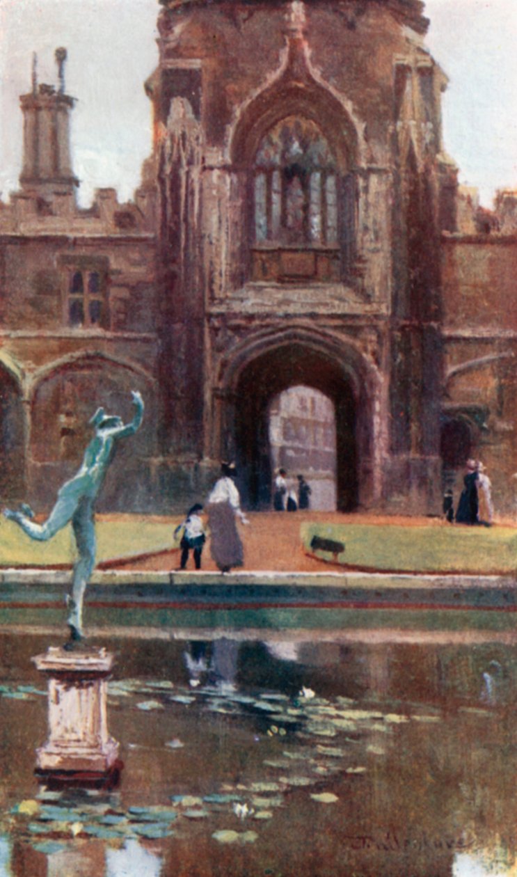 Christ Church College – Tom Quadrangle by John Fulleylove