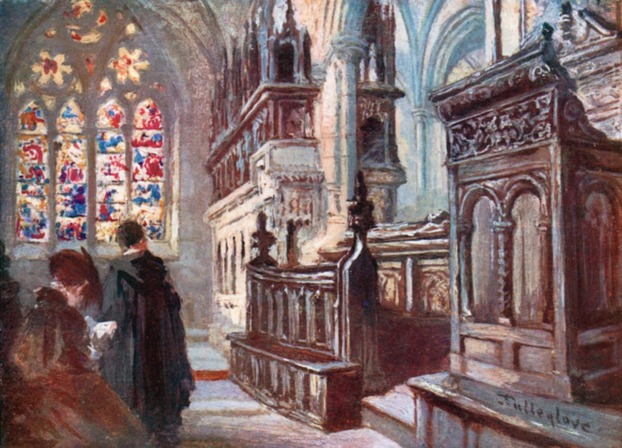 Christ Church – Interior of Latin Chapel by John Fulleylove