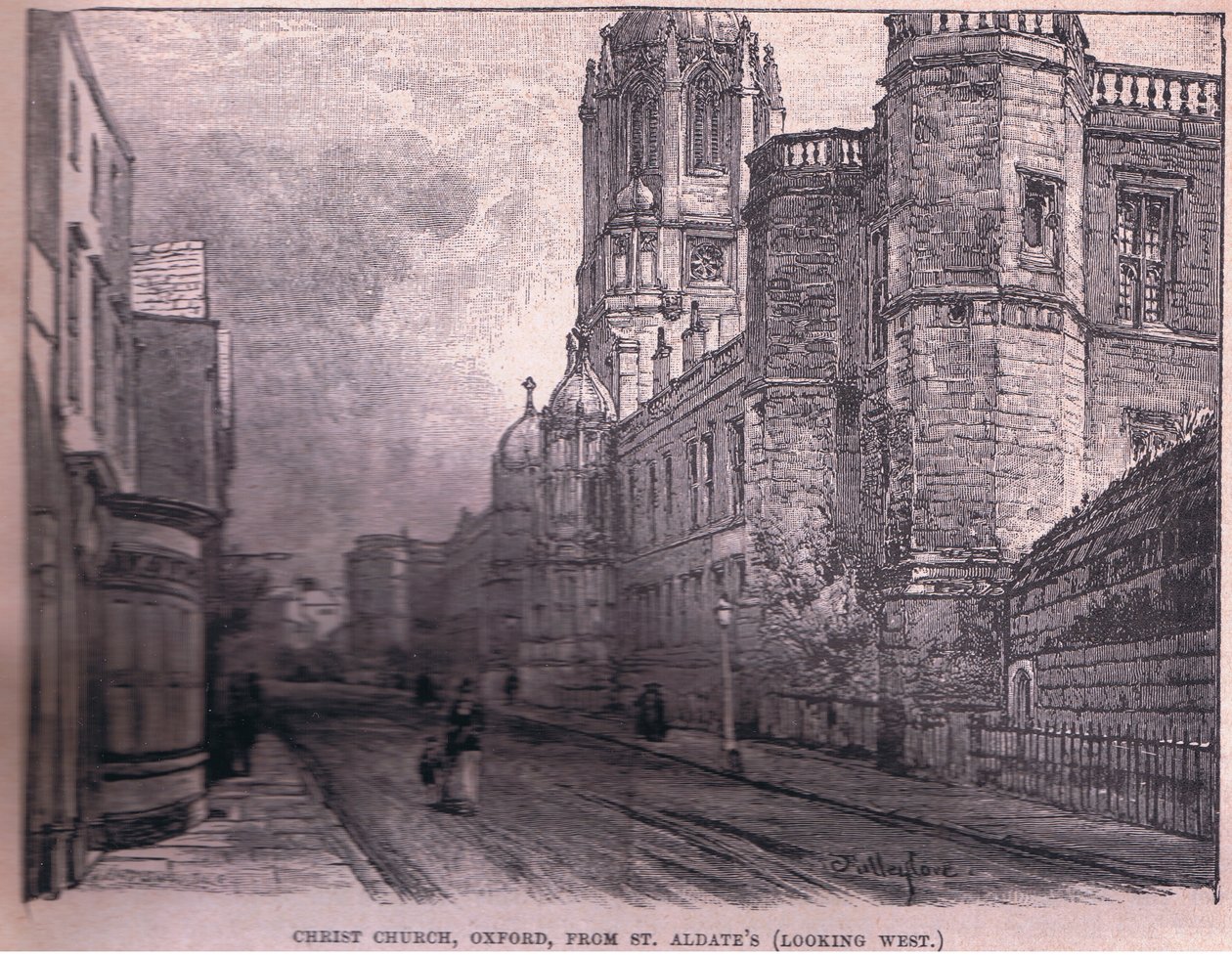 Christchurch, Oxford, from St Aldate