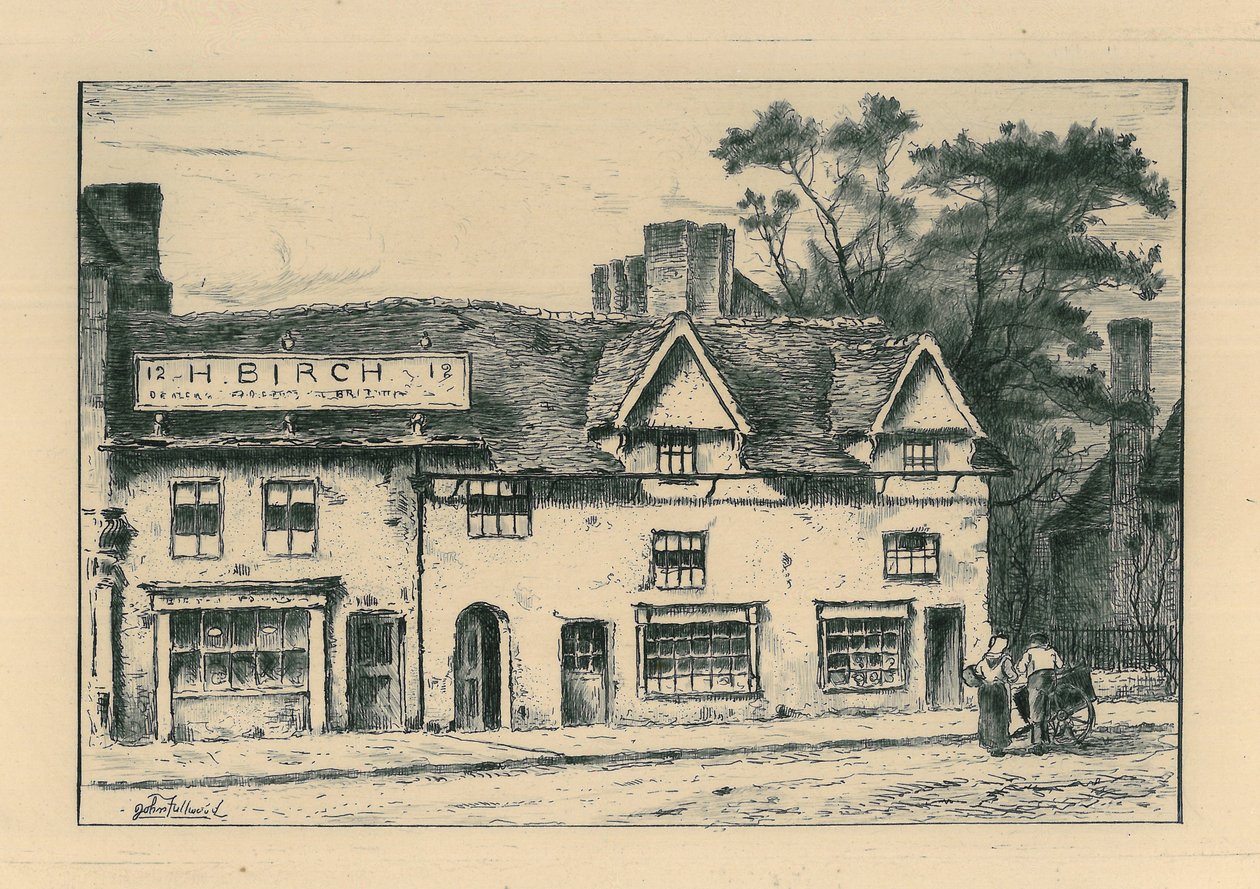Old Houses, North Street, Wolverhampton, from 