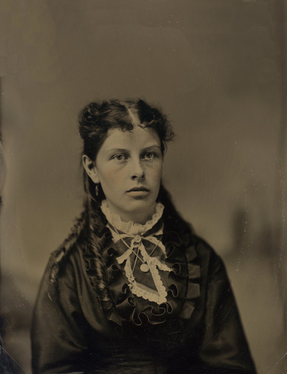 Portrait of a Woman, c.1870 by John G Ellinwood