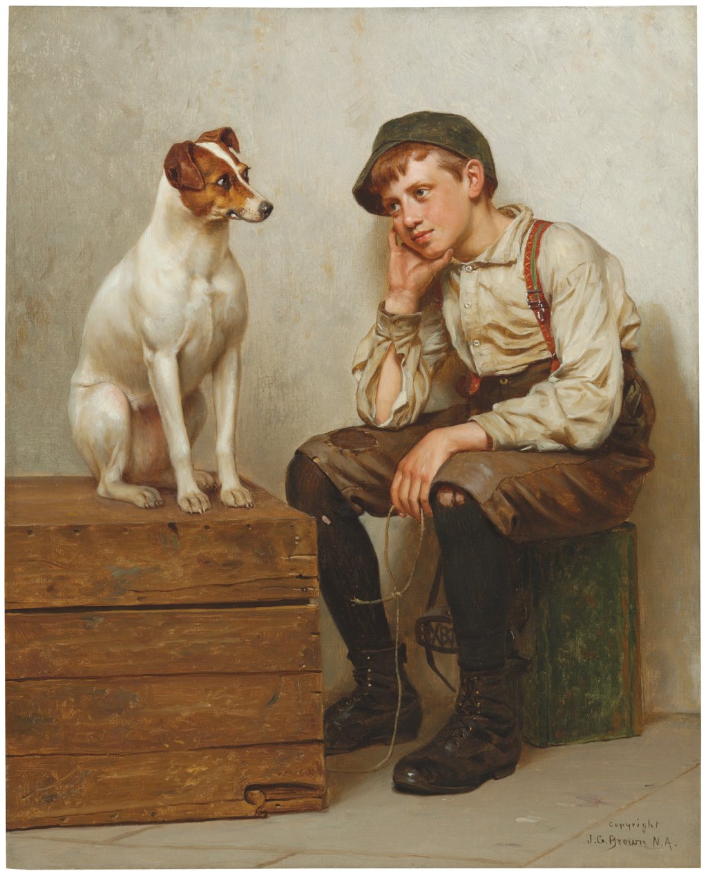 Mutual Admiration by John George Brown