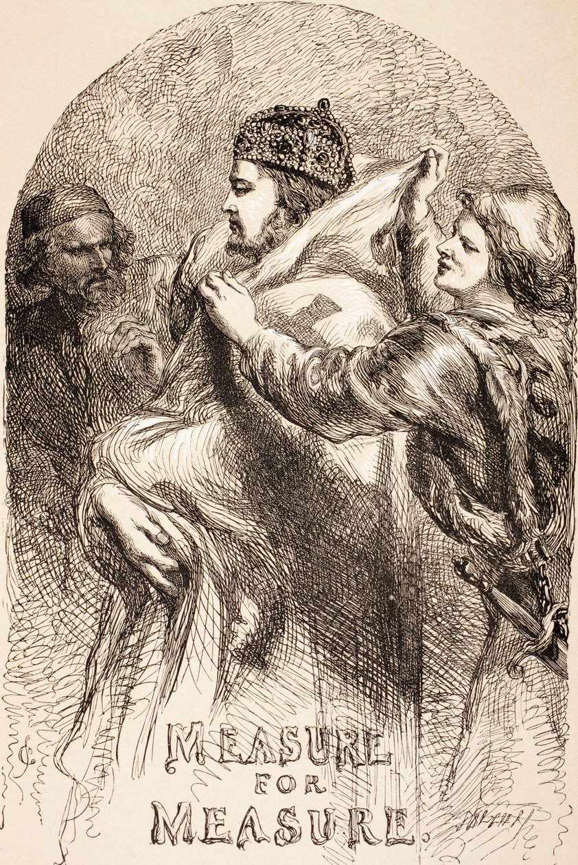 Illustration for Measure for Measure, from 