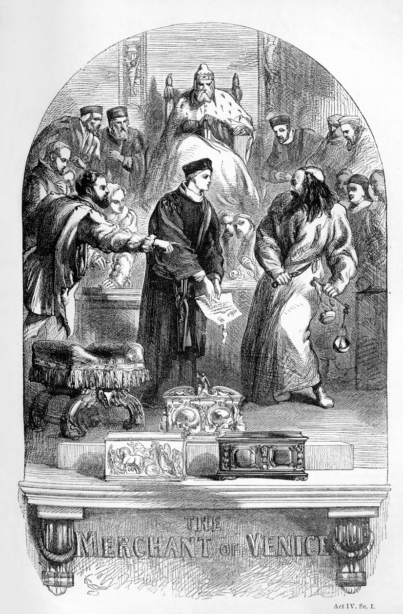 Merchant of Venice by John Gilbert