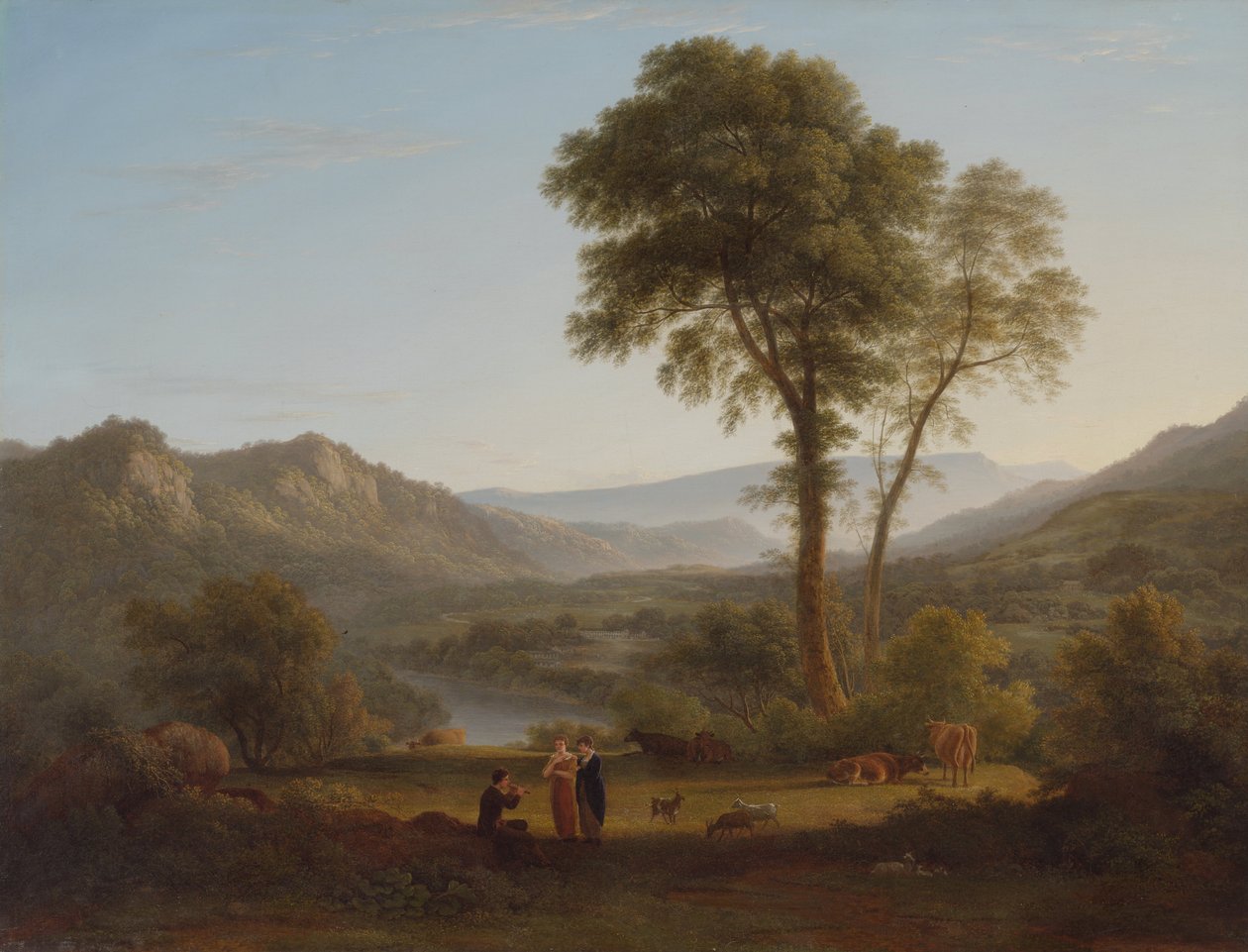 At Matlock - Mist Rising by John Glover