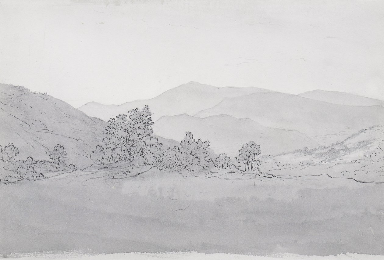 Llantysilio Mountain, Wales by John Glover
