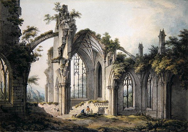 Melrose Abbey by John Glover