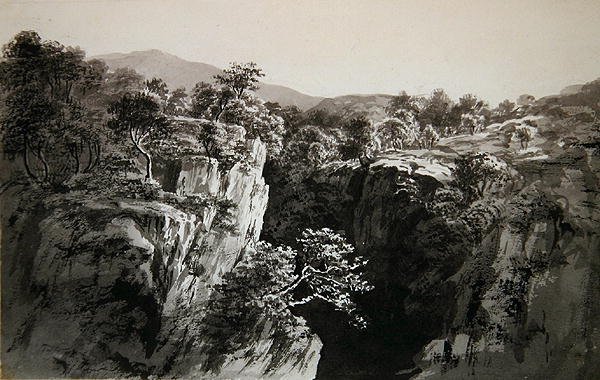 On the Conway, West Penmachno by John Glover