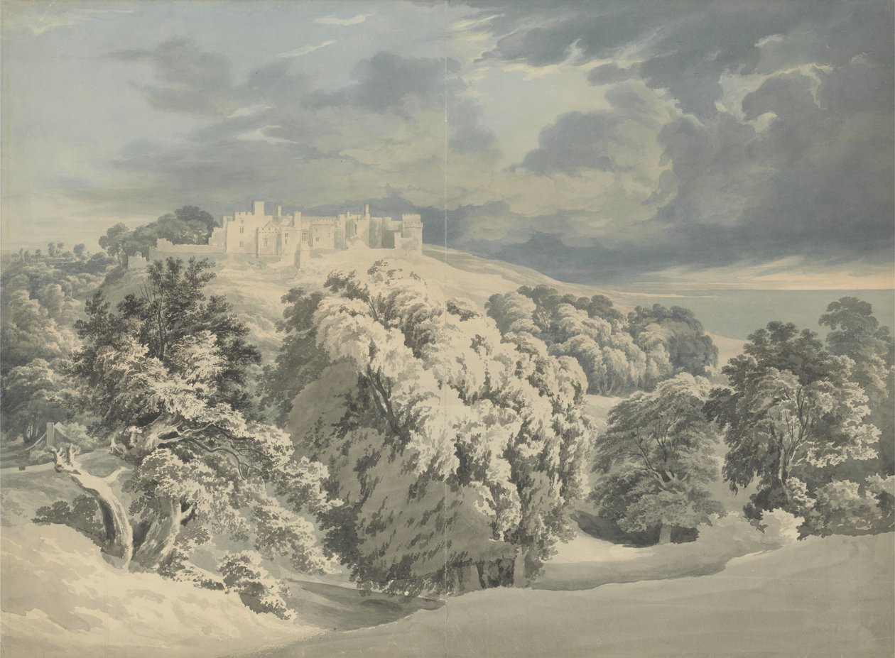 St. Donats Castle, Glamorganshire by John Glover