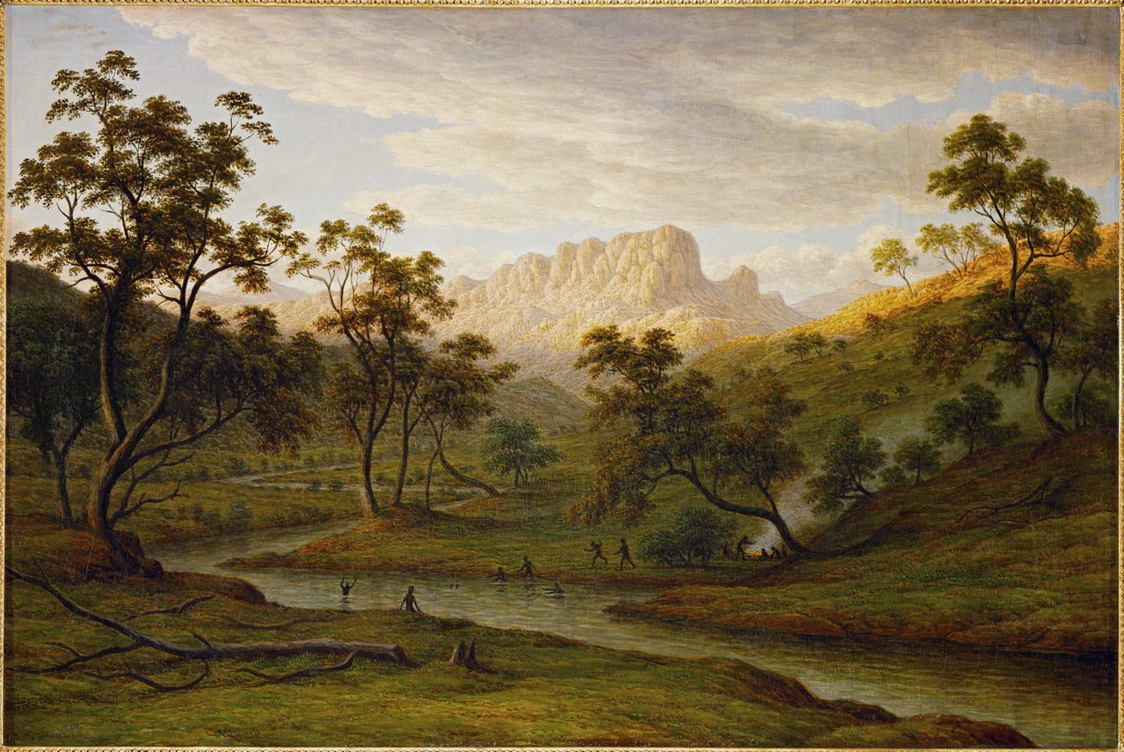 Sunset in Ben Lomond, Tasmania by John Glover