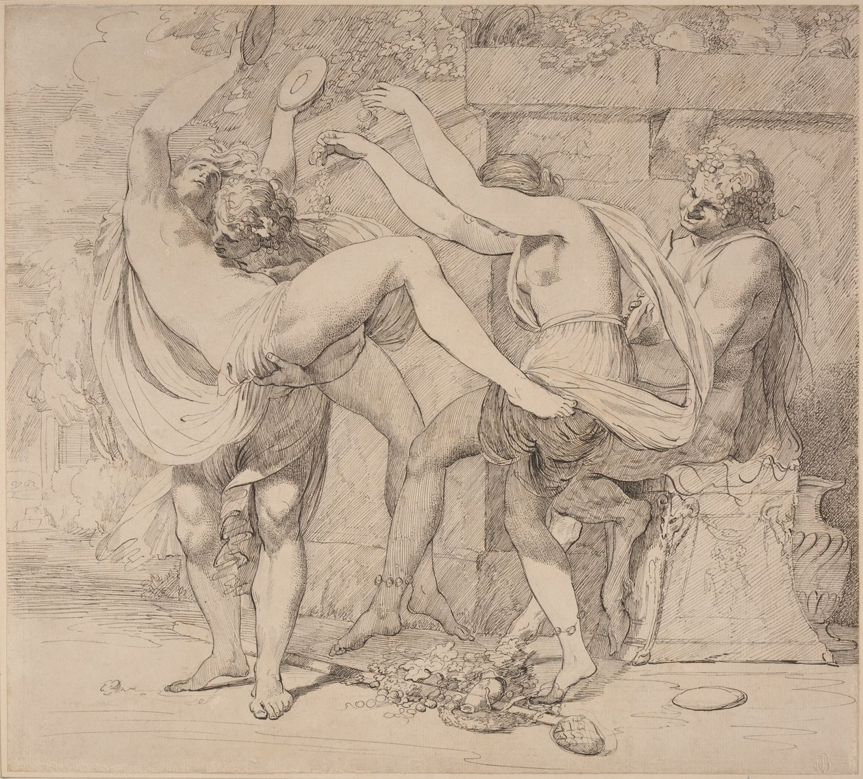 Bacchanal by John Hamilton Mortimer