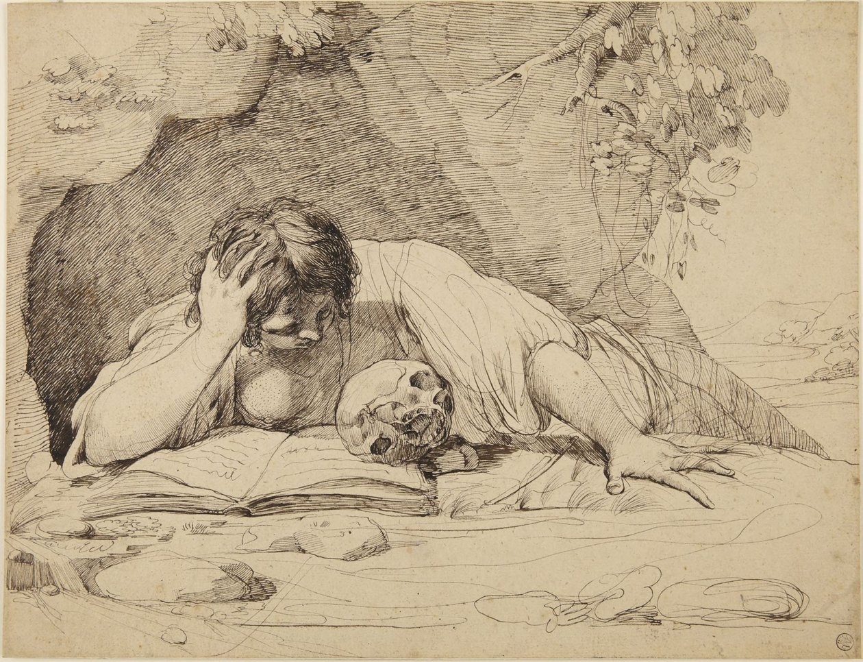 Mary Magdalene by John Hamilton Mortimer