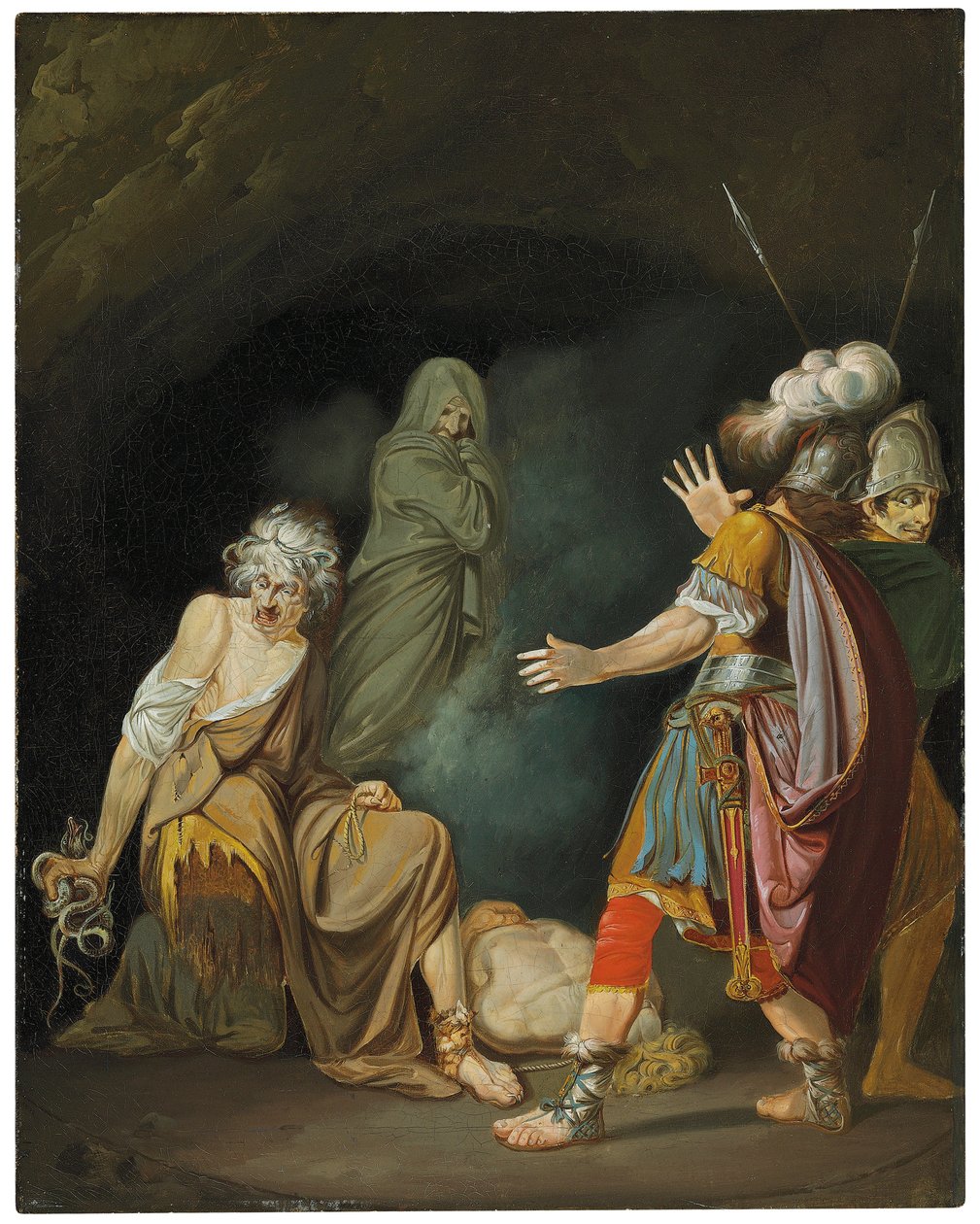 Sextus Pompeius Consulting Erichtho Before the Battle of Pharsalia by John Hamilton Mortimer