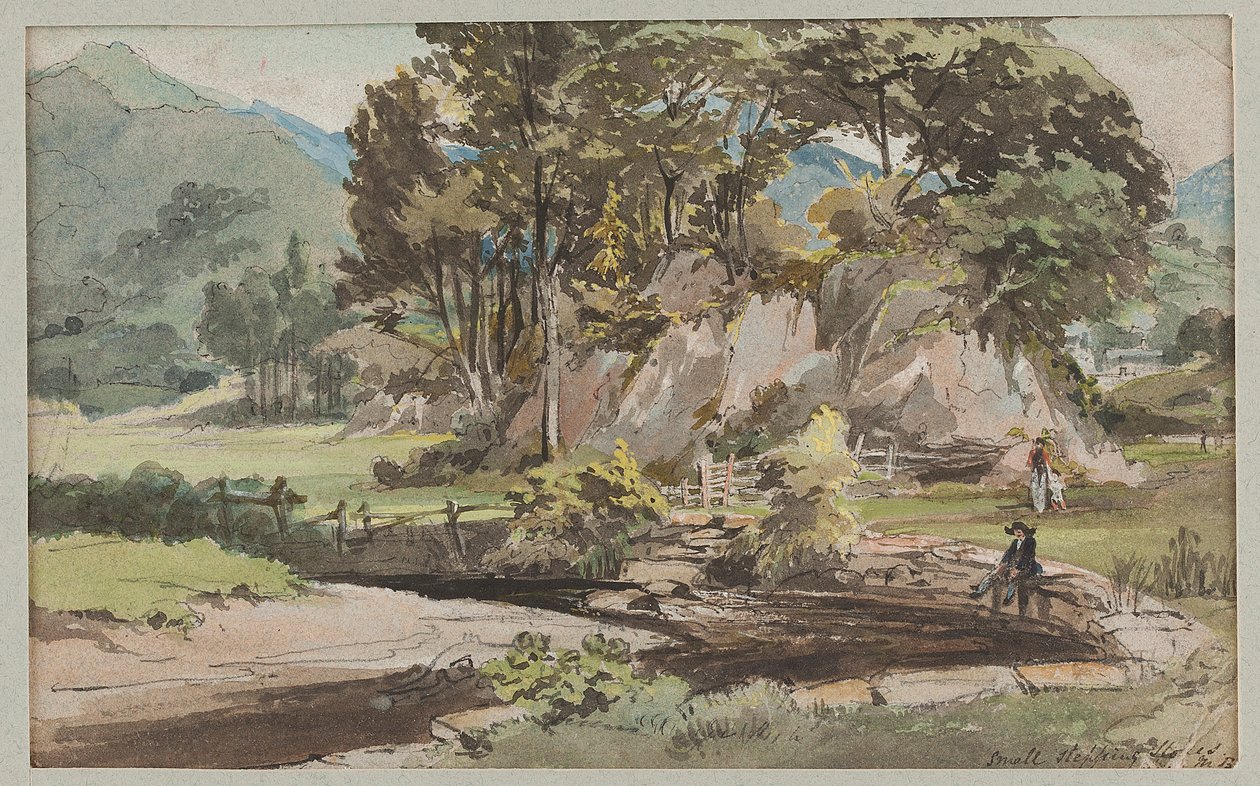 A Garden in Brathay, 1812 by John Harden