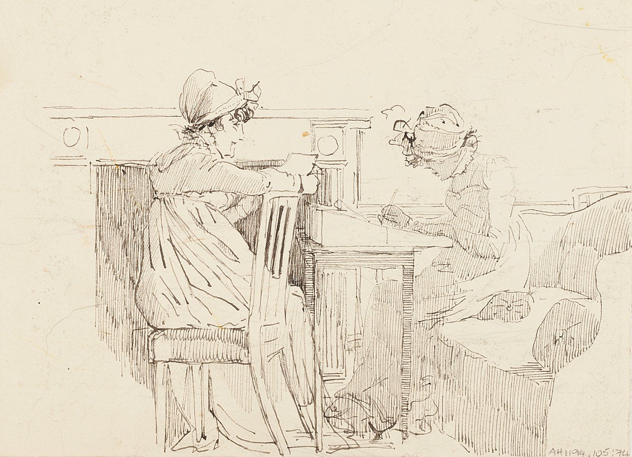 By the Fireplace by John Harden