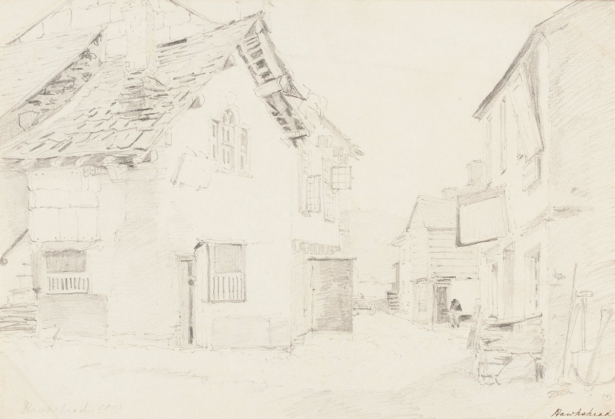 Hawkshead, Cumbria, 1807 by John Harden