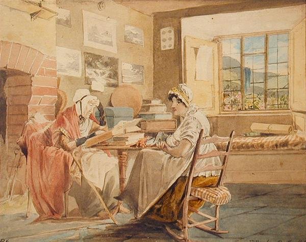 Interior, Brathay Hall by John Harden