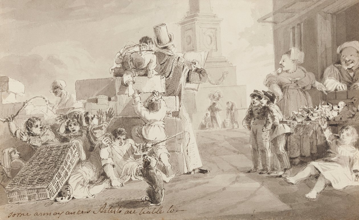 Luggage Chaos at Whitehaven by John Harden
