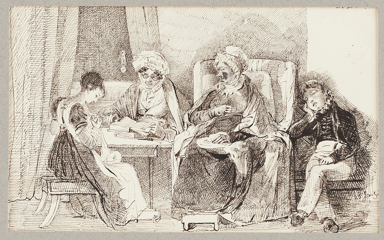 Sick and resting, 1824 by John Harden