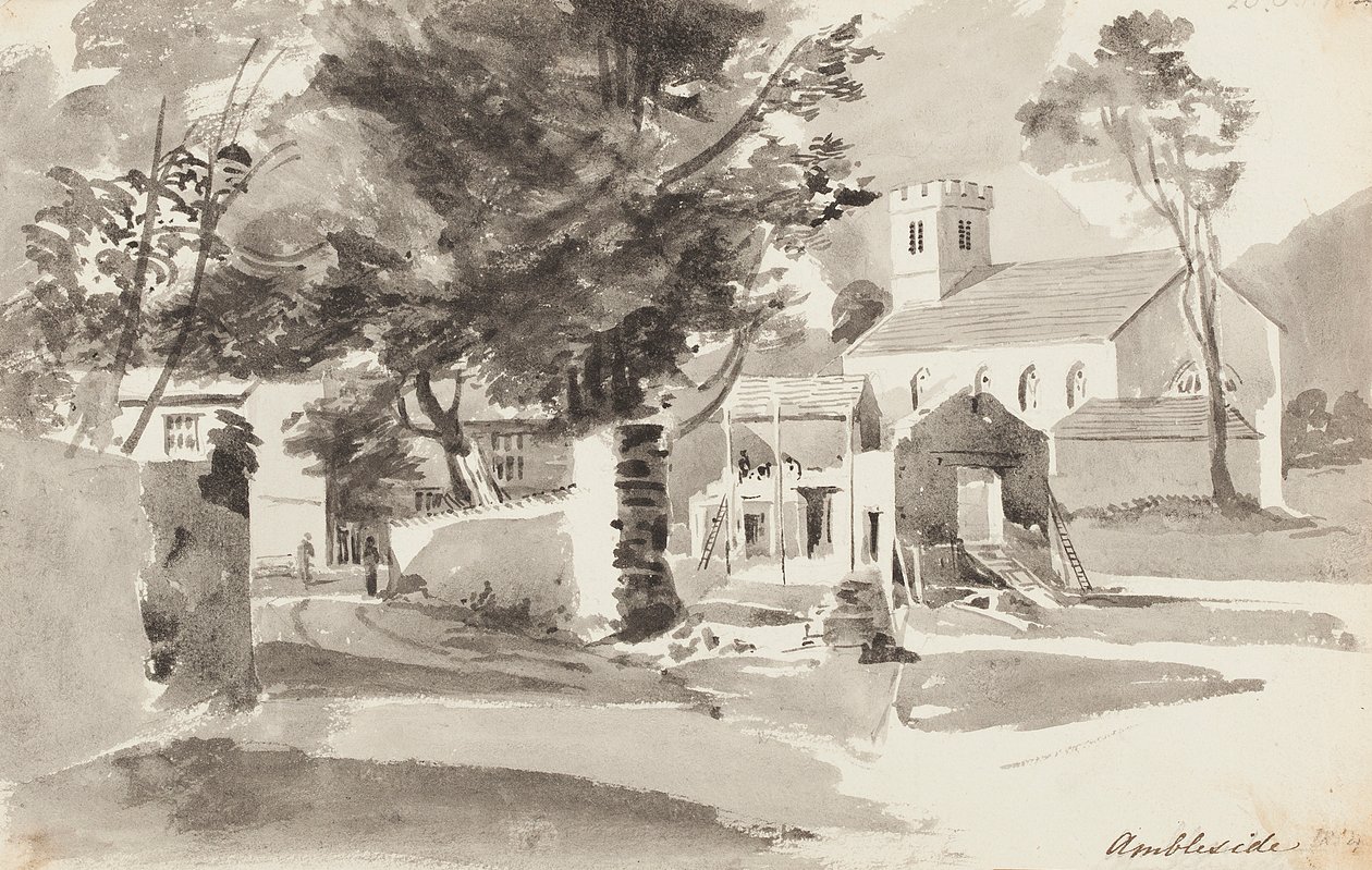 St Anns Church, Ambleside, 1814 by John Harden