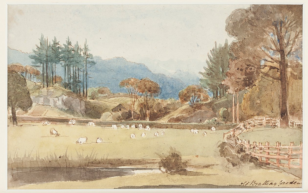 View to Langdale, Lake District, Cumbria, 1831 by John Harden