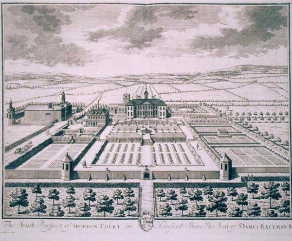 South Prospect of Shobdon Court, Herefordshire, the Seat of Sir James Bateman by John Harris