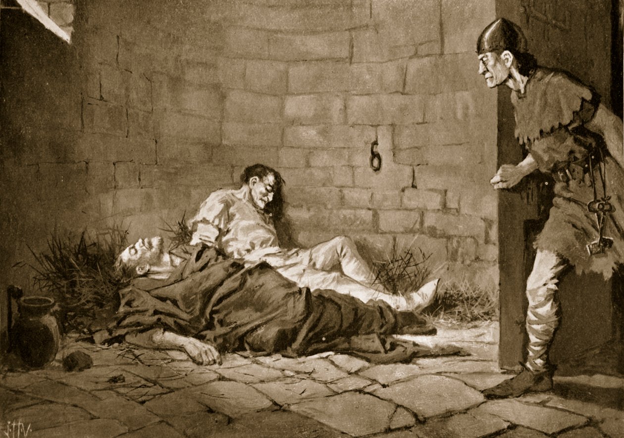 Imprisonment and Death of Dukes Erik and Valdemar by John Harris Valda