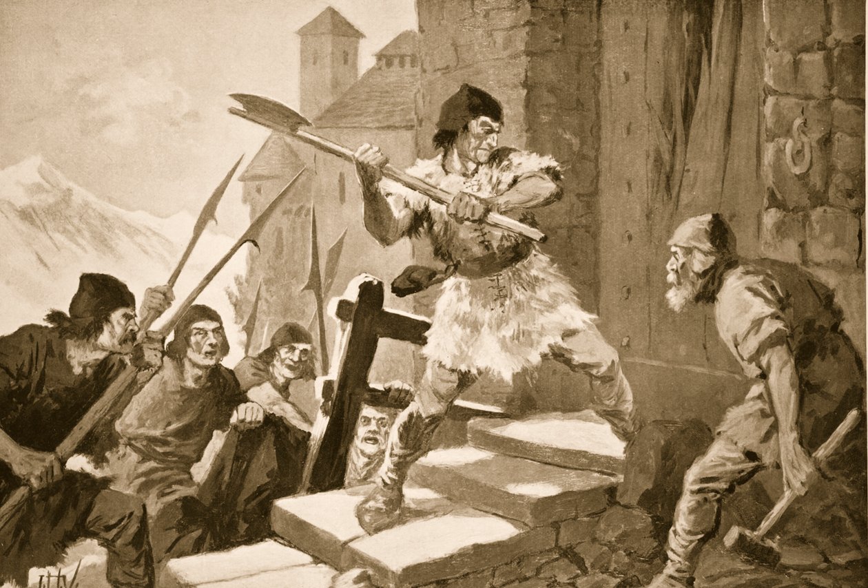 Revolt of the People of Appenzell and St. Gall by John Harris Valda