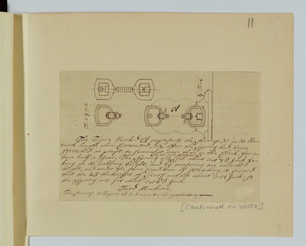 Drawings for the MSS by John Harrison