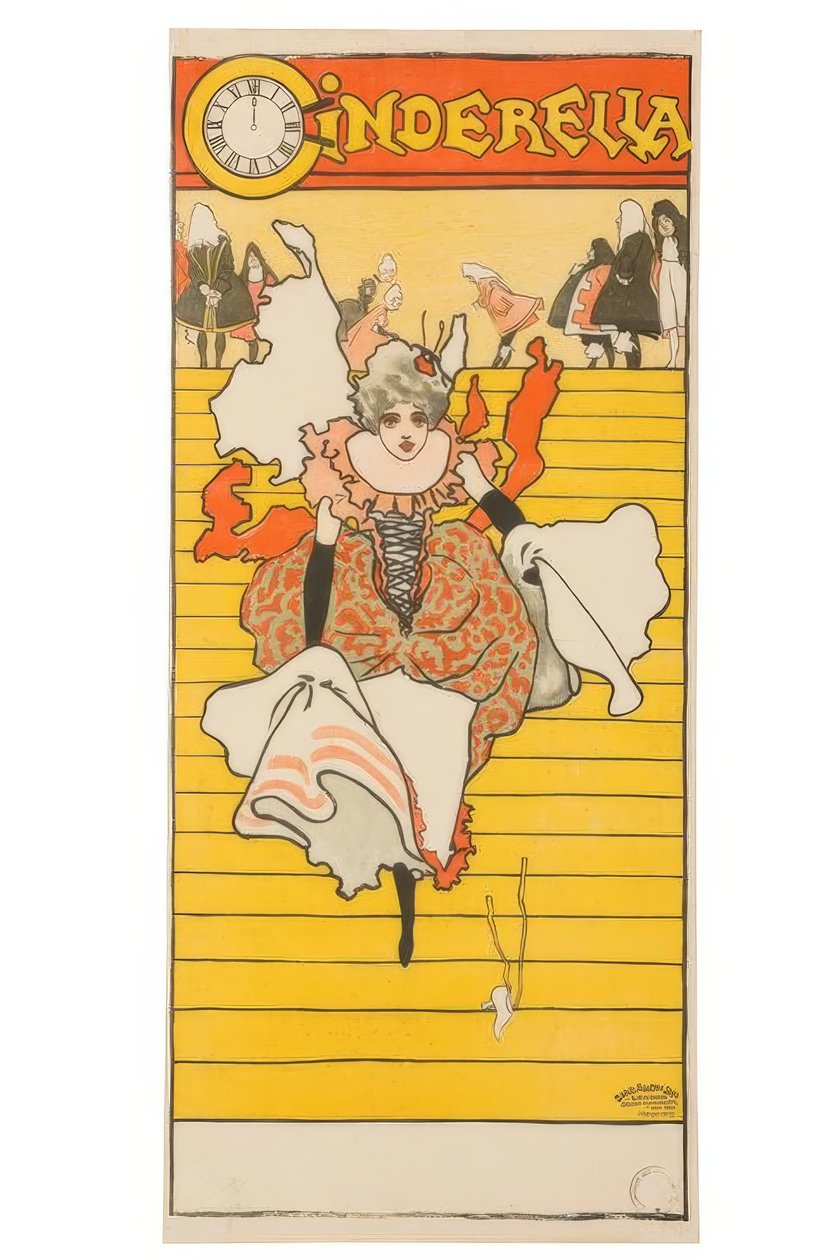 "Cinderella" / J. Hassall / Poster, ca. 1893-1895 by John Hassall
