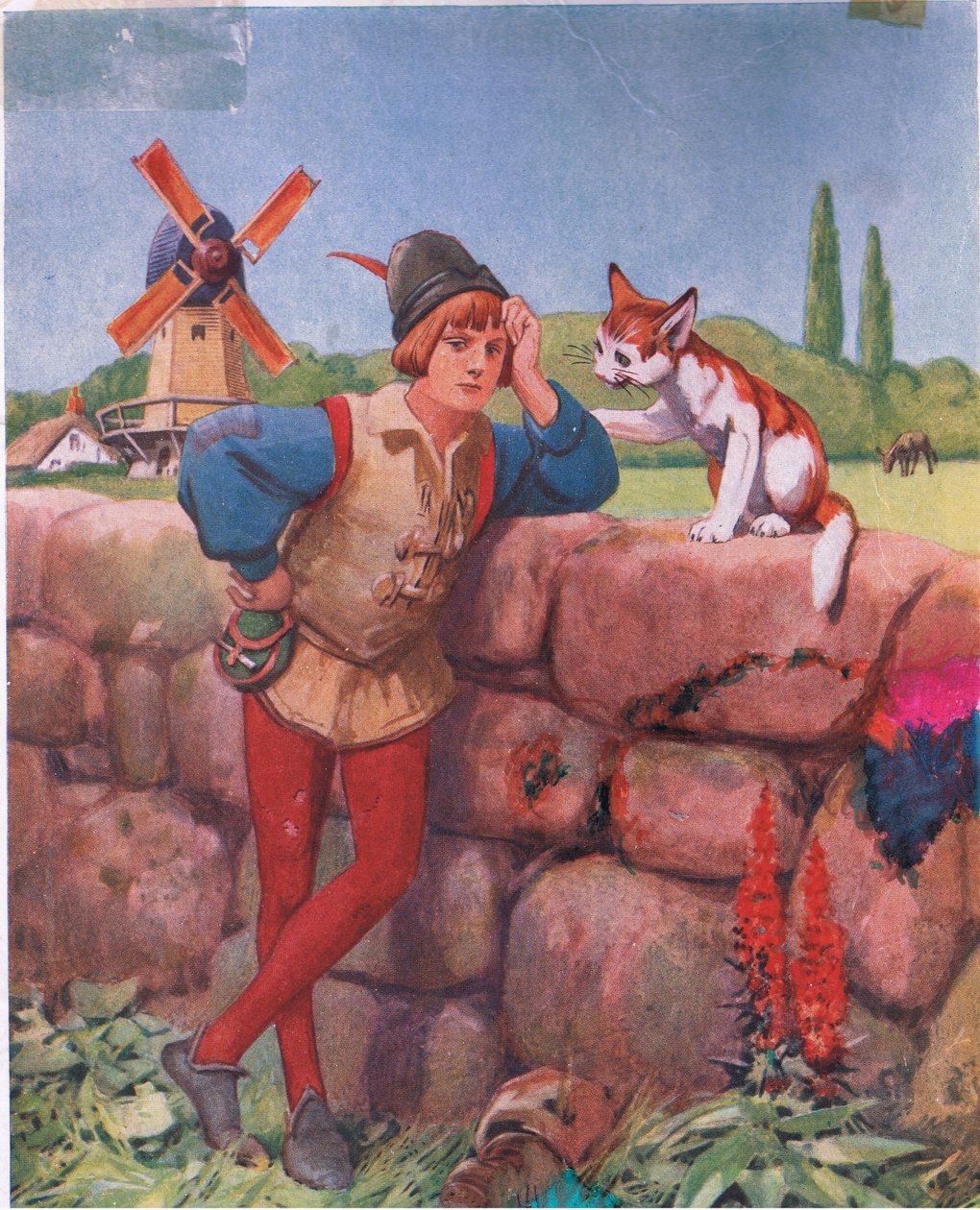 Dick Whittington and his cat by John Hassall