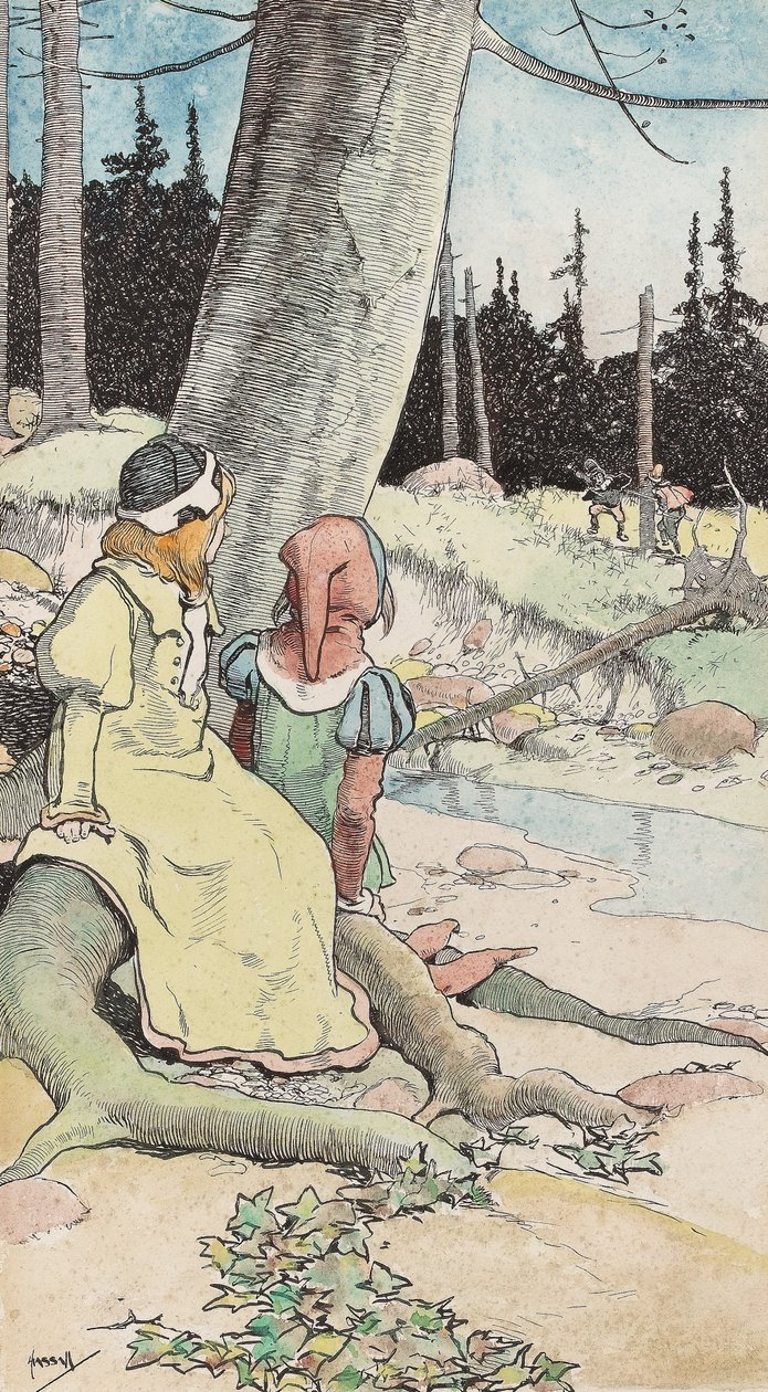 The Babes in the Wood by John Hassall