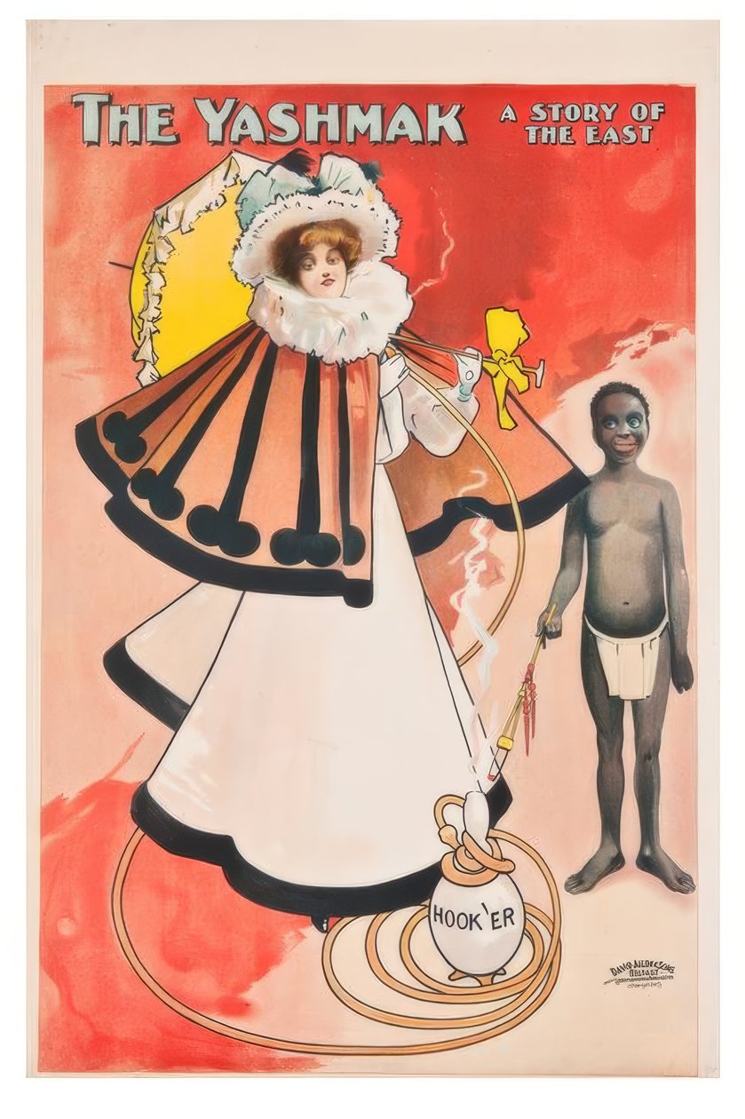 The Yashmak, a Story of the East, Poster, 1897 by John Hassall