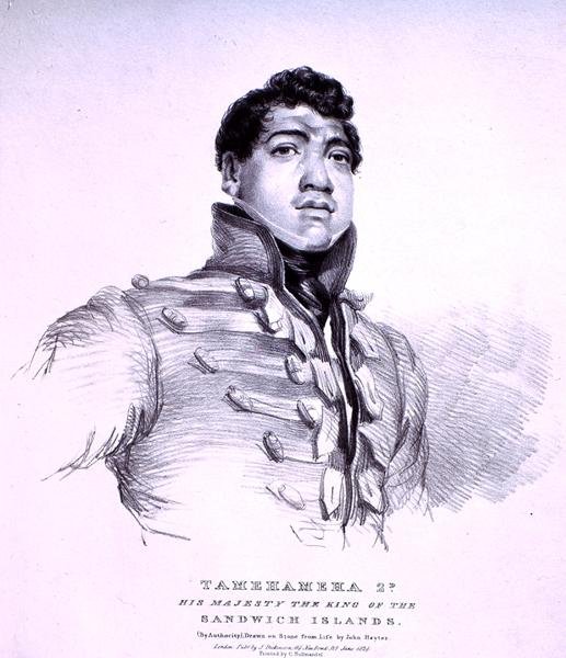 Tamehameha 2nd: His Majesty the King of the Sandwich Islands by John Hayter