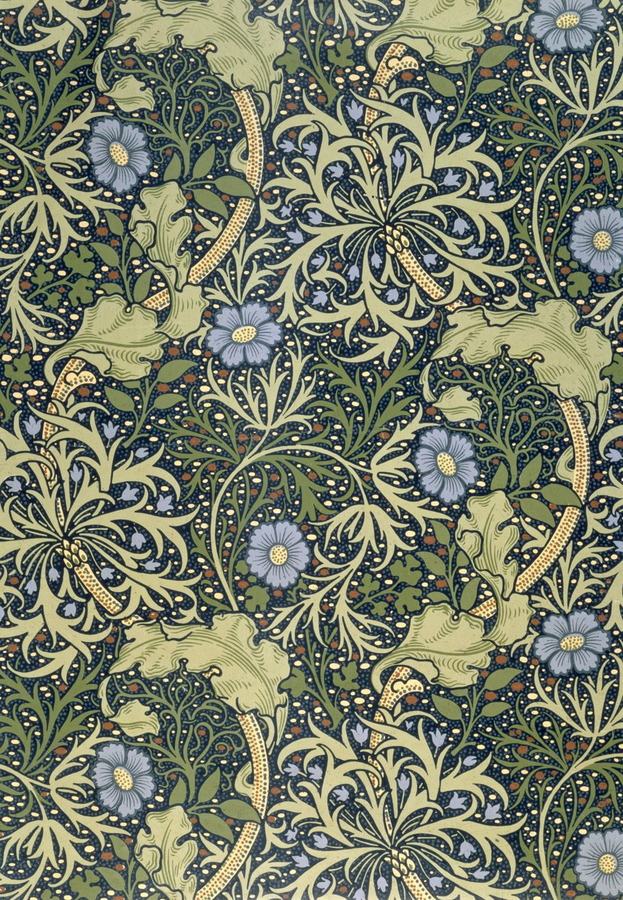 Seaweed Wallpaper, Designed by John Henry Dearle for Morris and Company, 1901 by John Henry Dearle