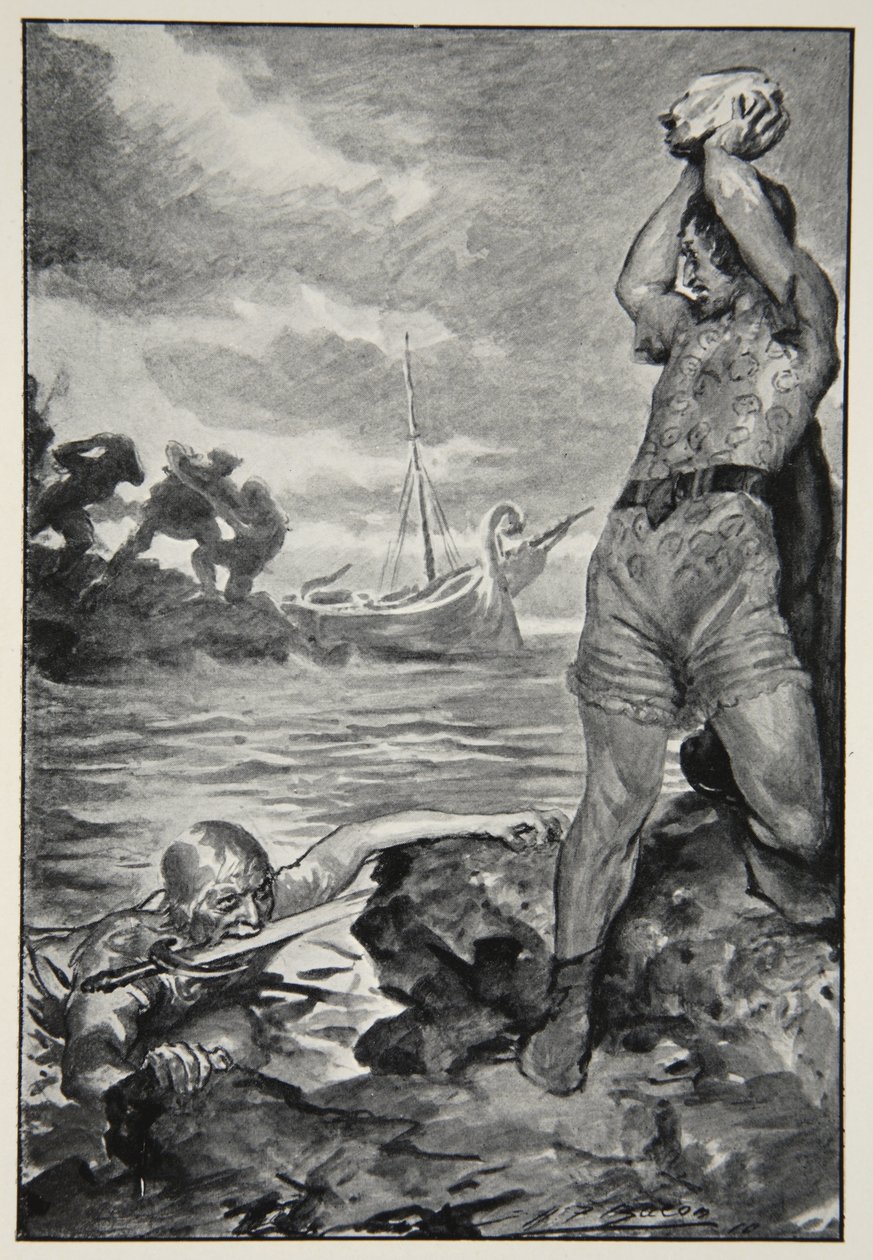 Thorbion Lifted the Huge Stone, from 