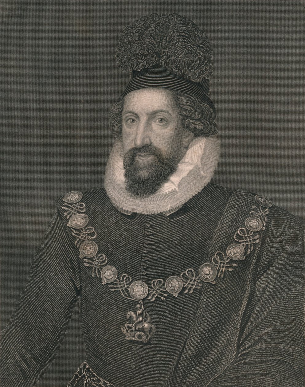 Thomas Howard, Earl of Suffolk, c1600, early-mid 19th century by John Henry Robinson