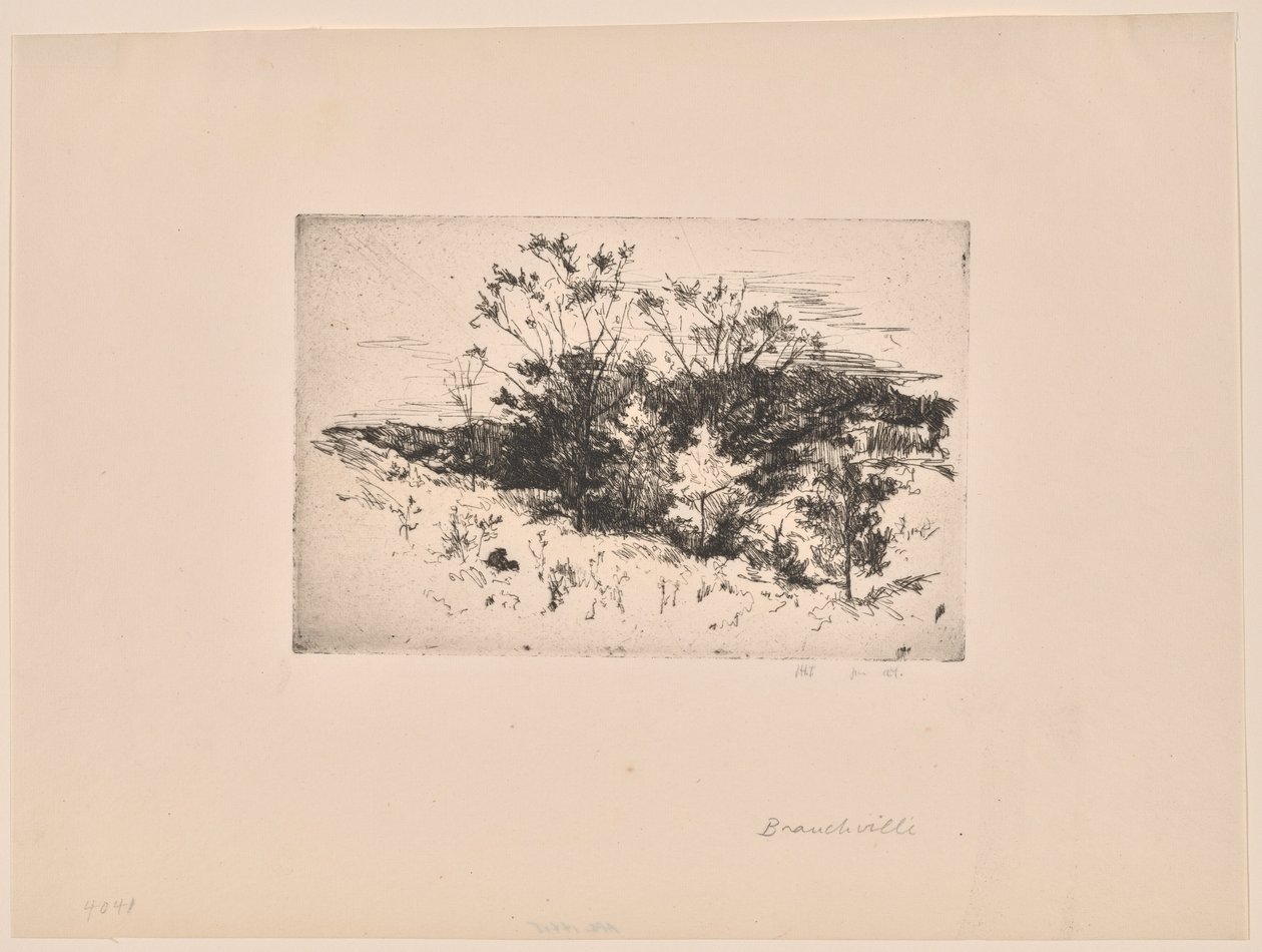 Autumn Landscape by John Henry Twachtman