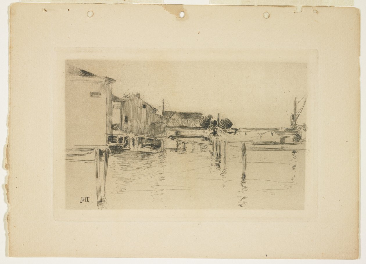 Bridgeport, 1888-1889 by John Henry Twachtman