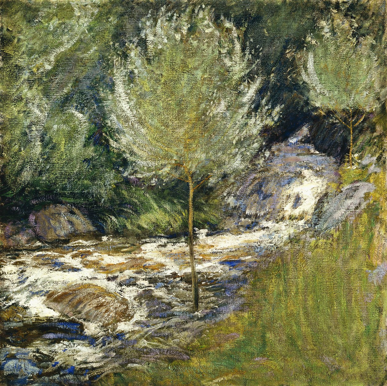 Horseneck Falls, Greenwich, Connecticut by John Henry Twachtman