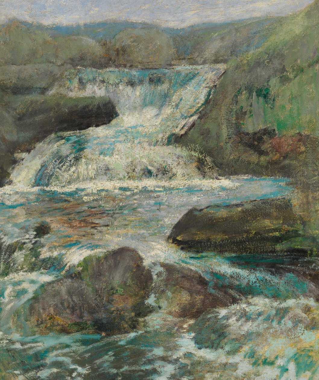 Horseneck Falls by John Henry Twachtman
