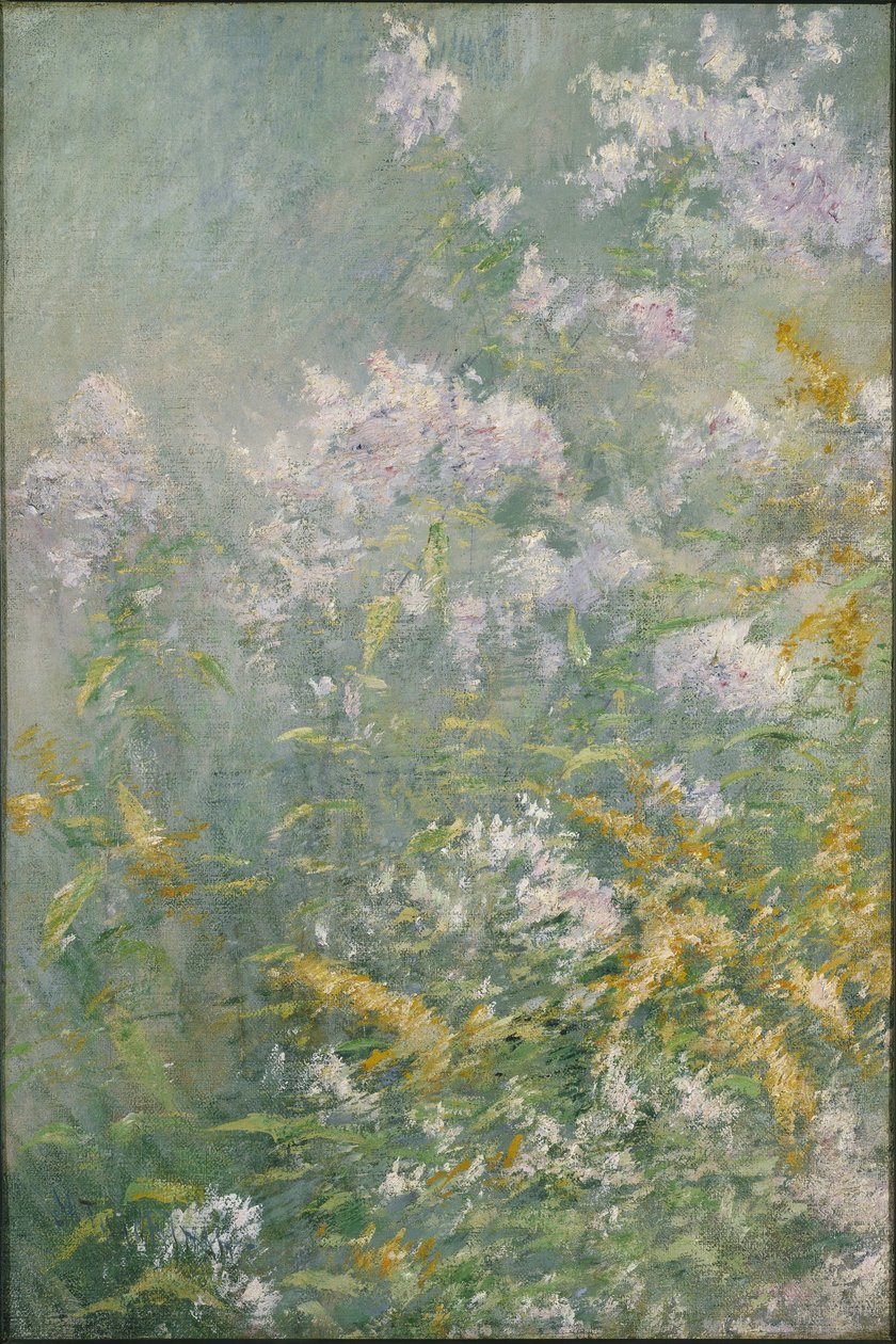 Meadow Flowers (Golden Rod and Wild Aster) by John Henry Twachtman