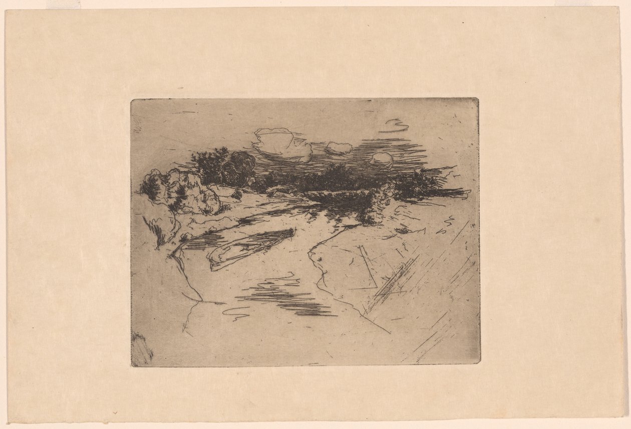 Mill Creek, Cincinnati by John Henry Twachtman