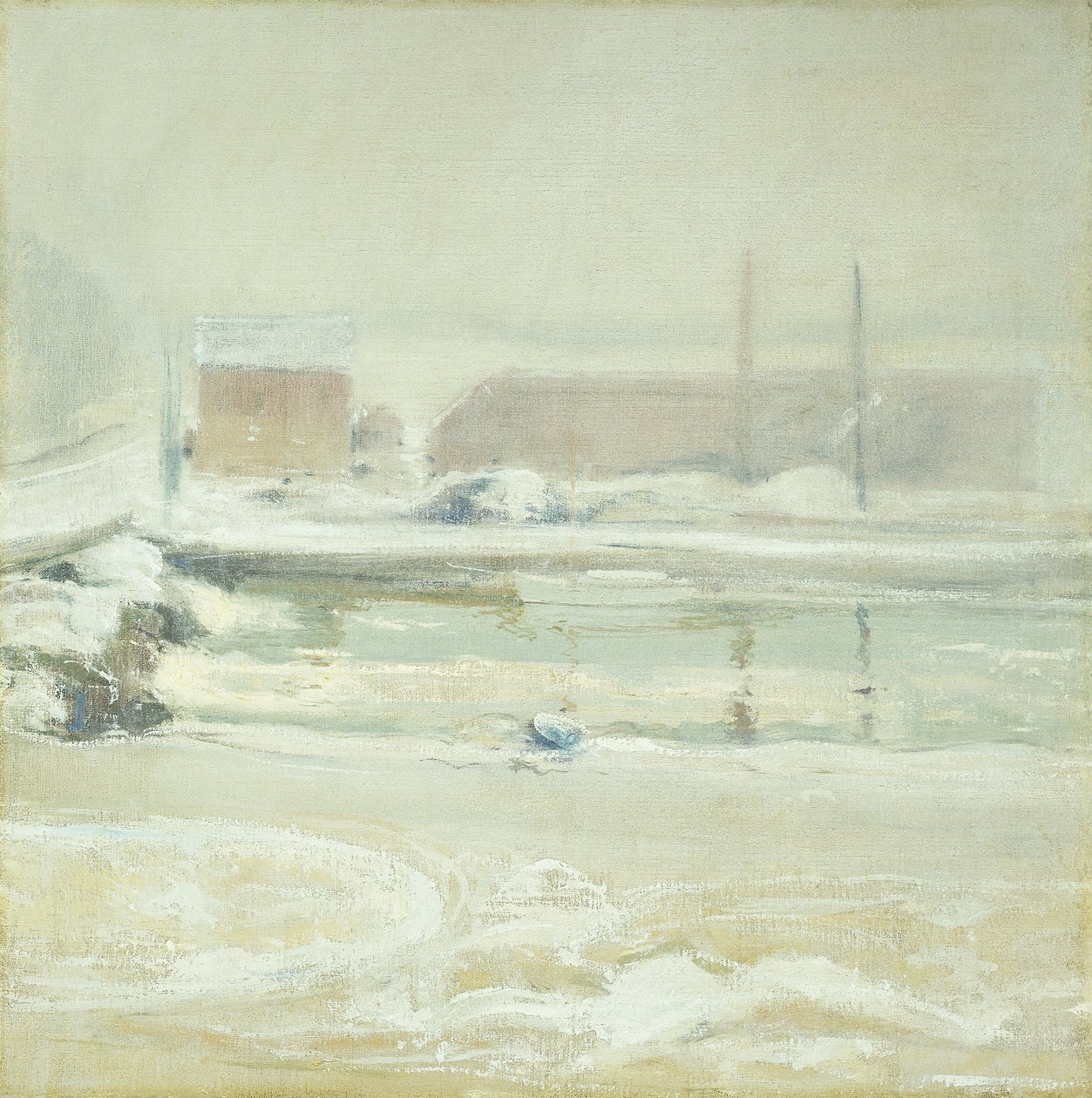 River Scene at Cos Cob by John Henry Twachtman