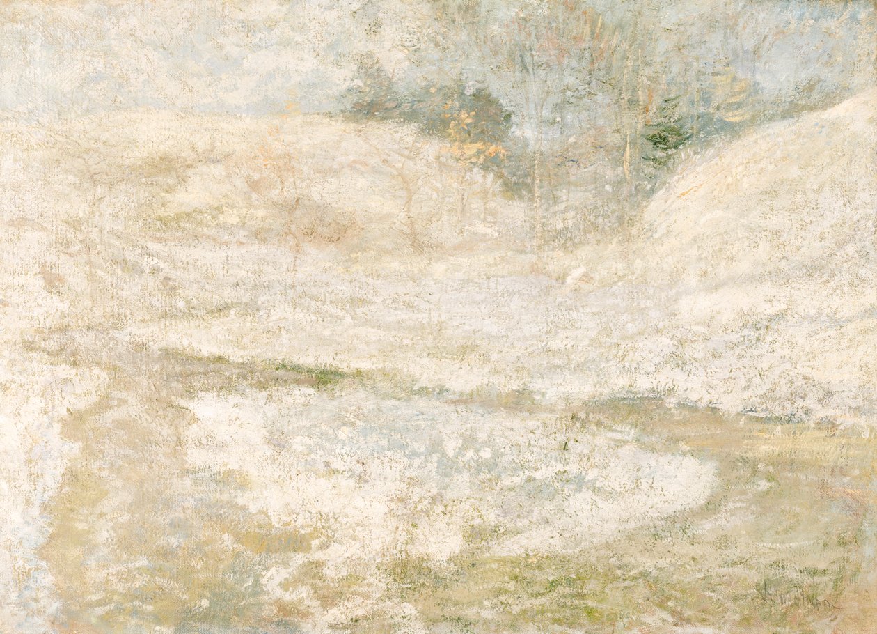 The Brook, Greenwich, Connecticut, ca. 1890-1900 by John Henry Twachtman