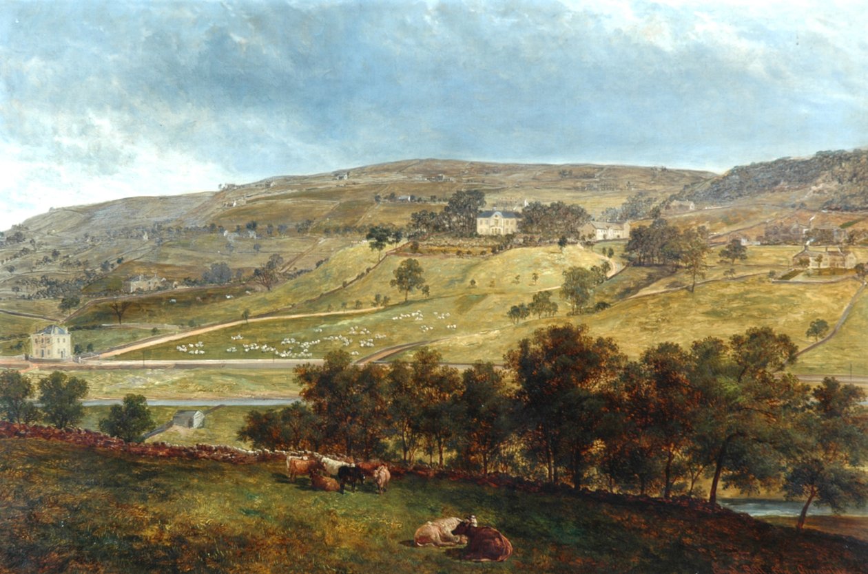 Ewood Hall From Greenfields by John Holland