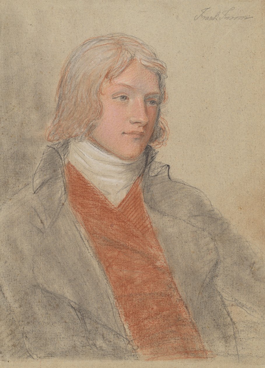 Portrait Study of a Young Man, possibly Frank Issom by John Hoppner