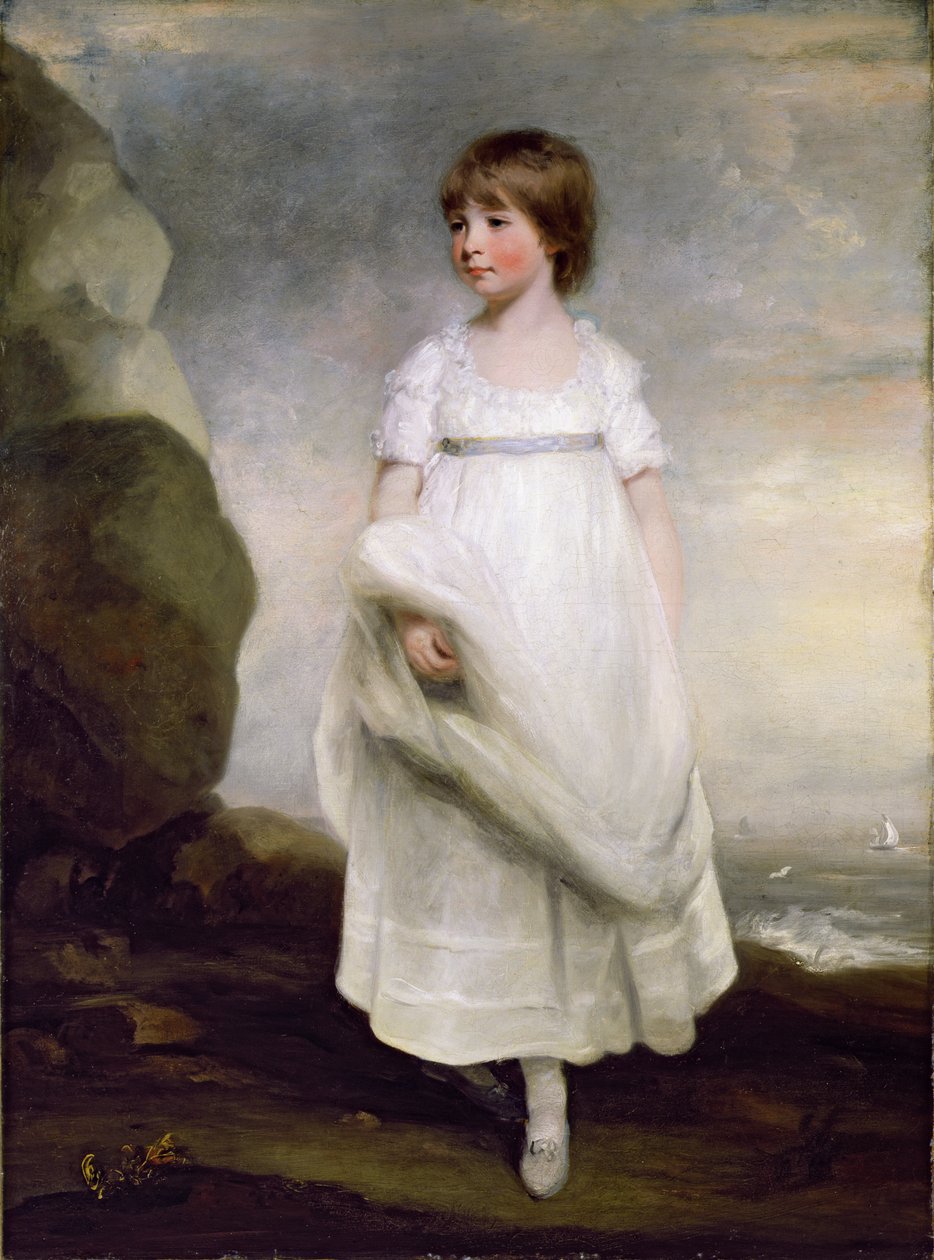 Portrait of Anne Isabella Milbanke (1792-1860) later Lady Byron, c.1800 by John Hoppner
